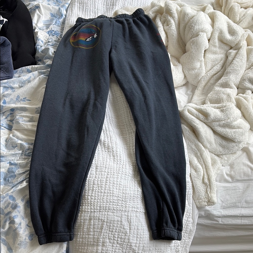Black Aviator Nation Sweatpants